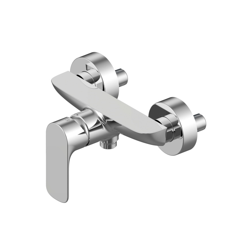 Villeroy & Boch TVS10400100061 - O.NOVO Shower Mixer Tap, Polished Chrome