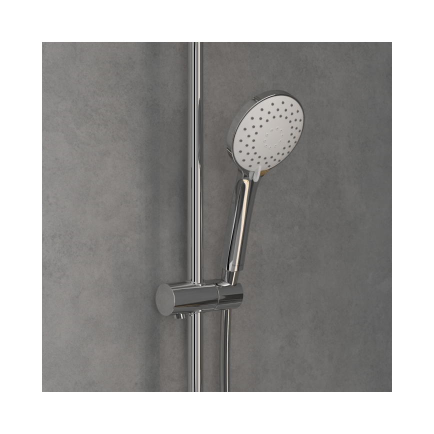 Villeroy & Boch TVS10900200061 - UNIVERSAL Shower Set with Mixer, Polished Chrome