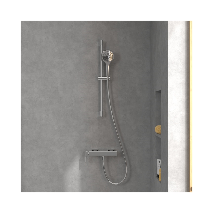 Villeroy & Boch TVS11200100061 - SUBWAY 3.0 Shower Mixer, Polished Chrome