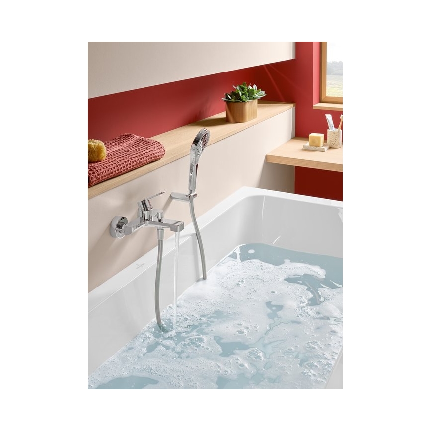 Villeroy & Boch TVT10300200061 - ARCHITECTURA Bathtub Faucet, Polished Chrome
