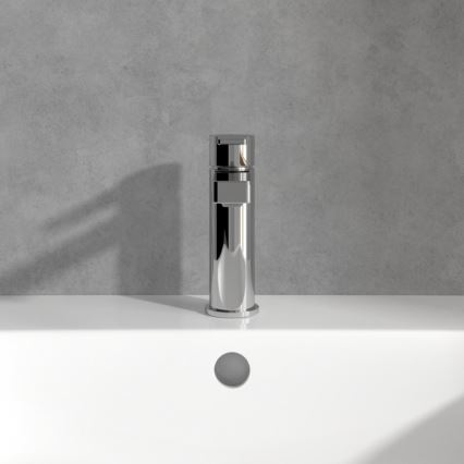 Villeroy & Boch TVW10300400161 - ARCHITECTURA 16.4 cm Washbasin Mixer, Polished Chrome