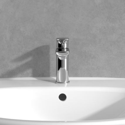 Villeroy & Boch TVW10400300161 - O.NOVO 15.5 cm washbasin mixer, polished chrome