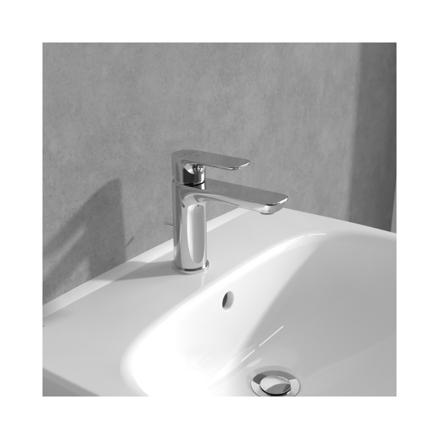 Villeroy & Boch TVW10400400161 - O.NOVO Basin Mixer 15.5 cm Polished Chrome