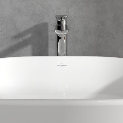 Villeroy & Boch TVW10410511061 - Washbasin mixer + waste O.NOVO 29.5 cm polished chrome