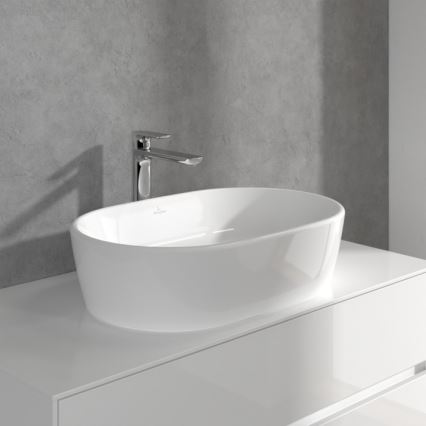 Villeroy & Boch TVW10410511061 - Washbasin mixer + waste O.NOVO 29.5 cm polished chrome