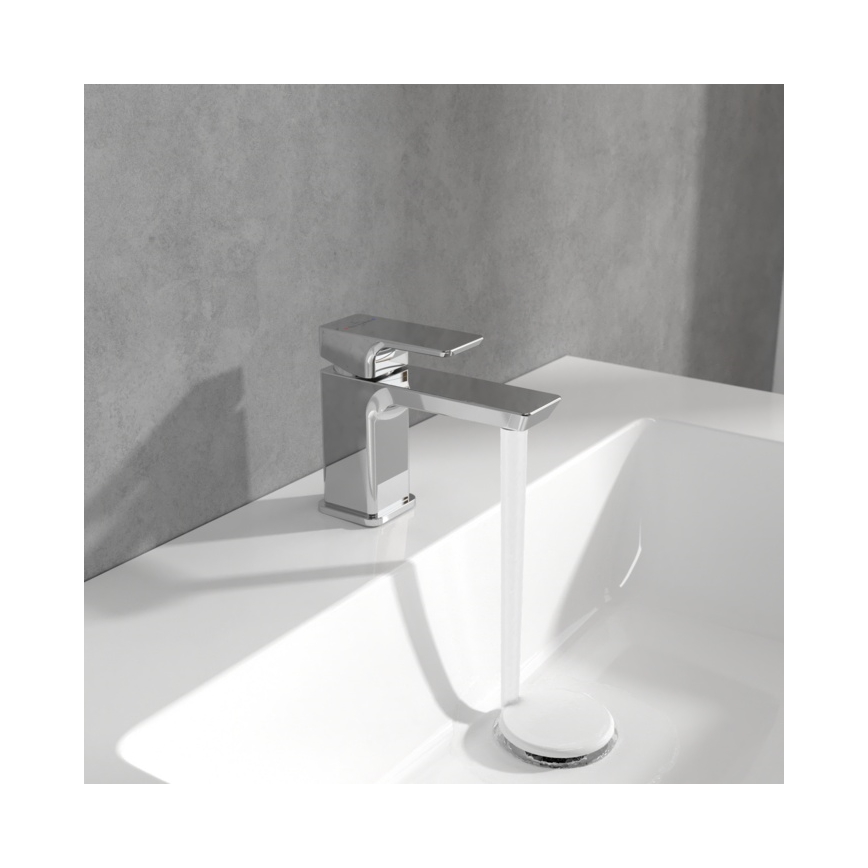 Villeroy & Boch TVW11200100161 - Washbasin mixer SUBWAY 3.0 12.5 cm Polished Chrome