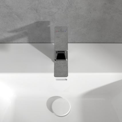 Villeroy & Boch TVW11200300061 - SUBWAY Basin Mixer, 15.5 cm, Polished Chrome