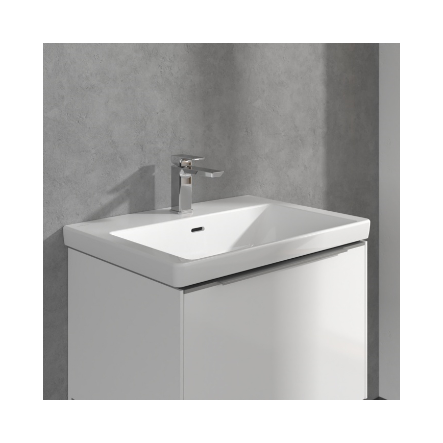 Villeroy & Boch TVW11200300061 - SUBWAY Basin Mixer, 15.5 cm, Polished Chrome
