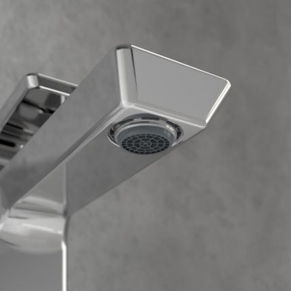 Villeroy & Boch TVW11200300061 - SUBWAY Basin Mixer, 15.5 cm, Polished Chrome