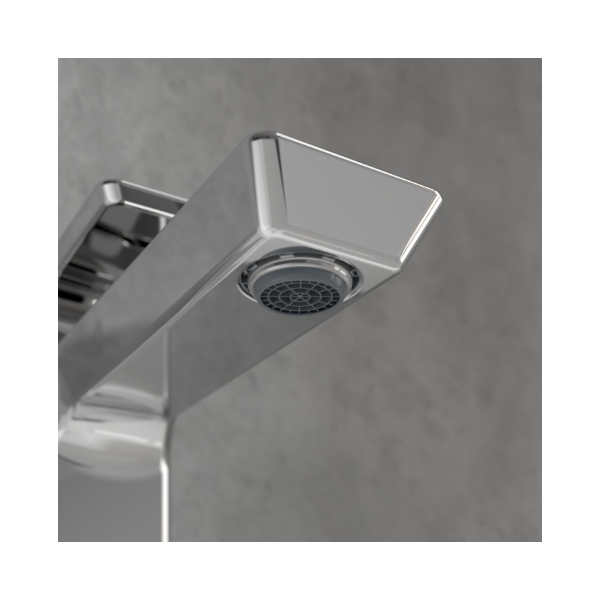 Villeroy & Boch TVW11200300061 - SUBWAY Basin Mixer, 15.5 cm, Polished Chrome