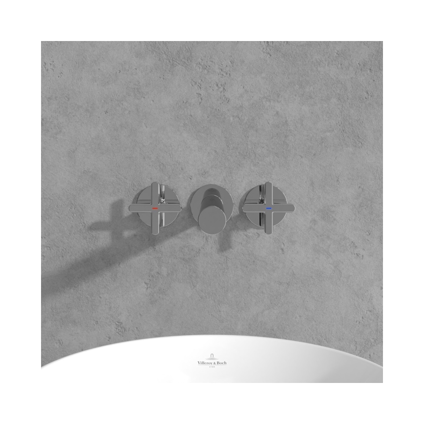 Villeroy & Boch TVZ10601200061 - LOOP&FRIENDS washbasin mixer, polished chrome