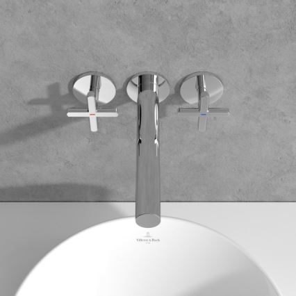 Villeroy & Boch TVZ10601200061 - LOOP&FRIENDS washbasin mixer, polished chrome