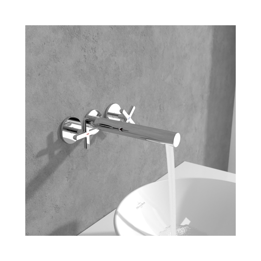 Villeroy & Boch TVZ10601200061 - LOOP&FRIENDS washbasin mixer, polished chrome