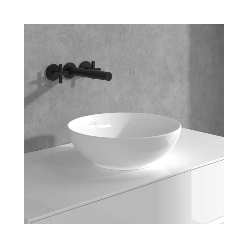 Villeroy & Boch TVZ106012000K5 - LOOP&FRIENDS matte black basin mixer tap