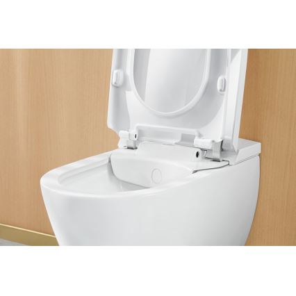 Villeroy & Boch V0E100R1 - Wall-hung bidet with SoftClose seat VICLEAN ceramic/white +remote control