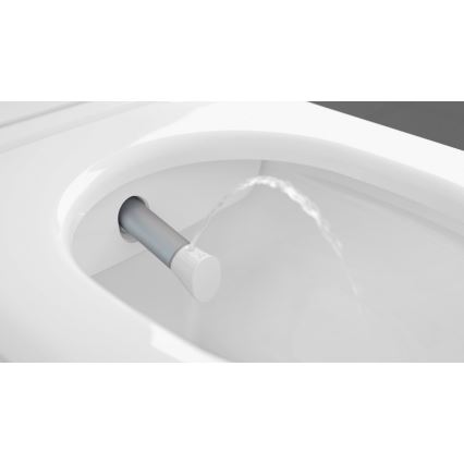 Villeroy & Boch V0E100R1 - Wall-hung bidet with SoftClose seat VICLEAN ceramic/white +remote control