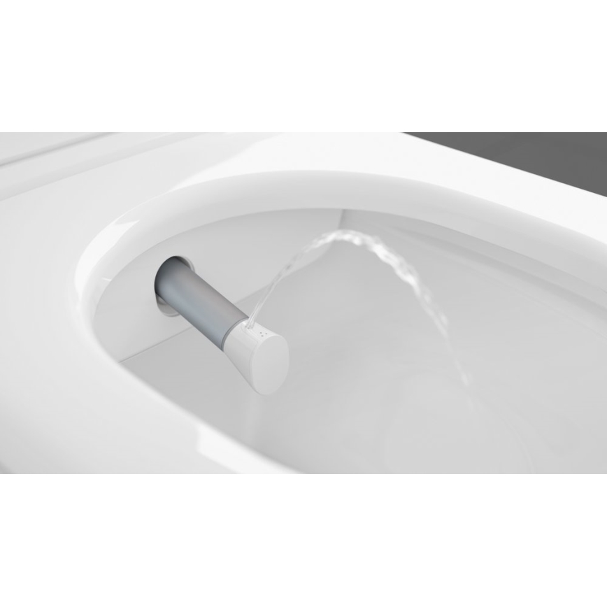 Villeroy & Boch V0E100R1 - Wall-hung bidet with SoftClose seat VICLEAN ceramic/white +remote control