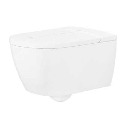 Villeroy & Boch V0E100R1 - Wall-hung bidet with SoftClose seat VICLEAN ceramic/white +remote control
