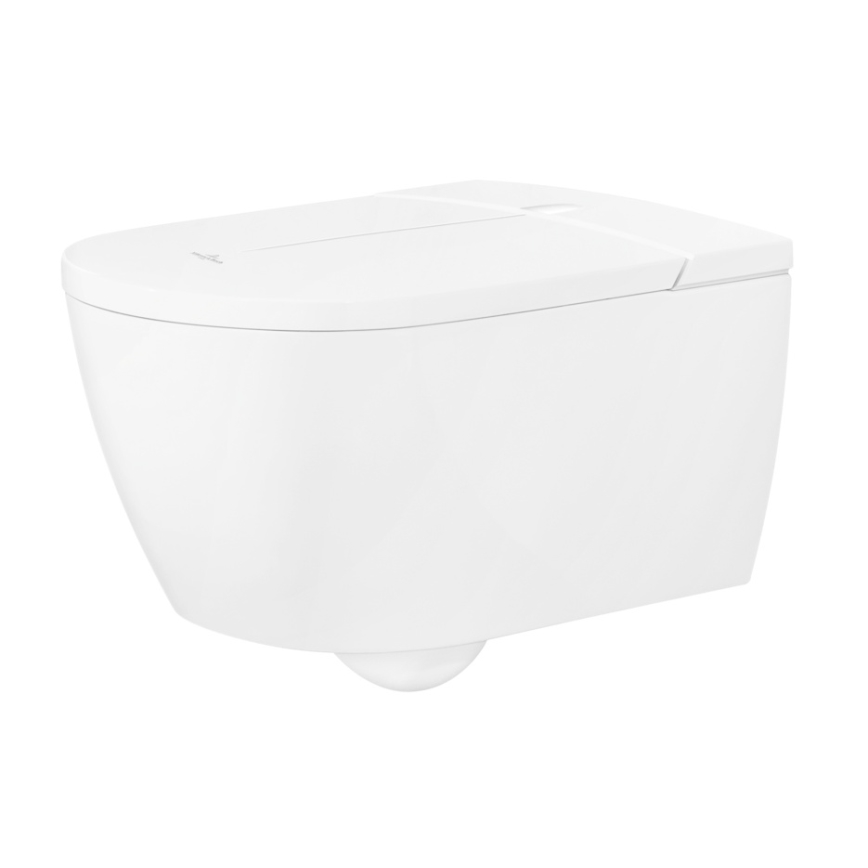 Villeroy & Boch V0E100R1 - Wall-hung bidet with SoftClose seat VICLEAN ceramic/white +remote control