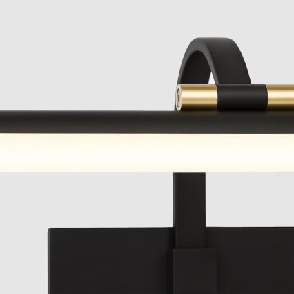 VINCI LED Bathroom Mirror Light 12W/230V, 40 cm, IP44, Black