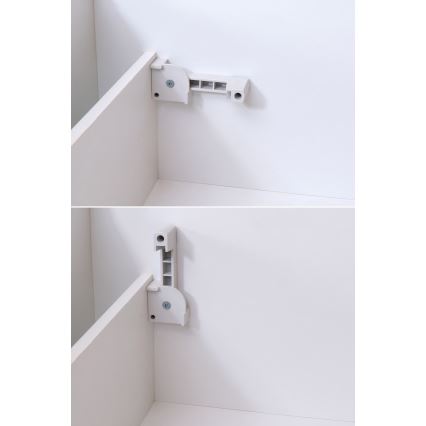 VIOLET Upholstered Bed with Mattress and Storage, 180x200 cm, Dark Grey