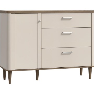 VIRO Chest of Drawers, Brown/Beige