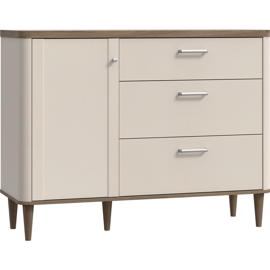 VIRO Chest of Drawers, Brown/Beige