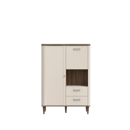 VIRO chest of drawers brown/beige