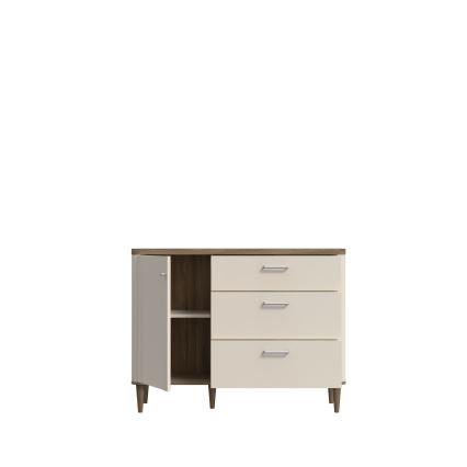 VIRO Chest of Drawers in Brown/Beige