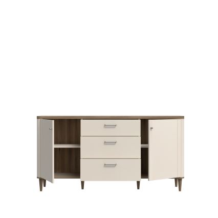 VIRO Chest of Drawers in Brown/Beige
