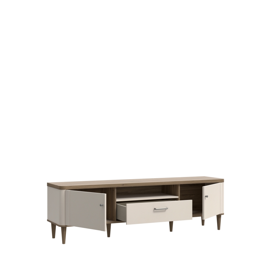 VIRO TV Stand, Brown/Beige