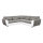 VISEU Left-Facing L-Shaped Corner Sofa Bed with Storage, Grey/White