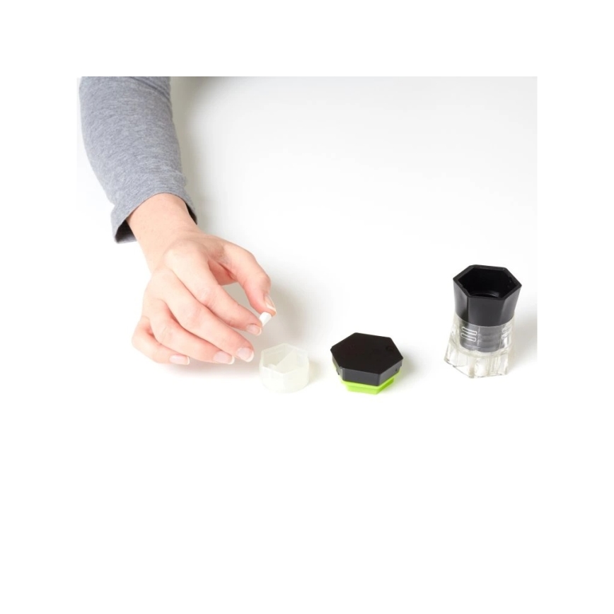 Vitility - 5-in-1 Pill Dispenser and Cutter, Black