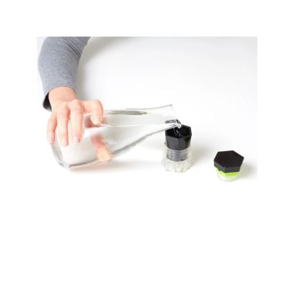 Vitility - 5-in-1 Pill Dispenser and Cutter, Black