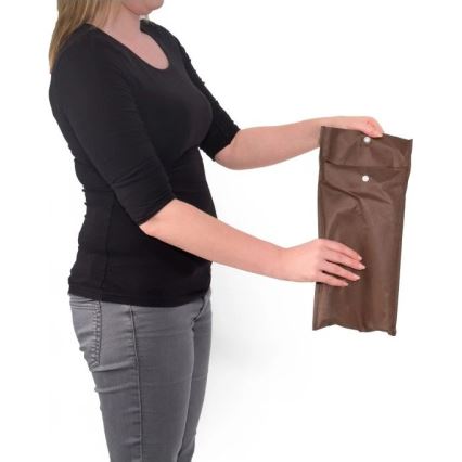 Vitility - 92 cm Folding Walking Stick, Brown