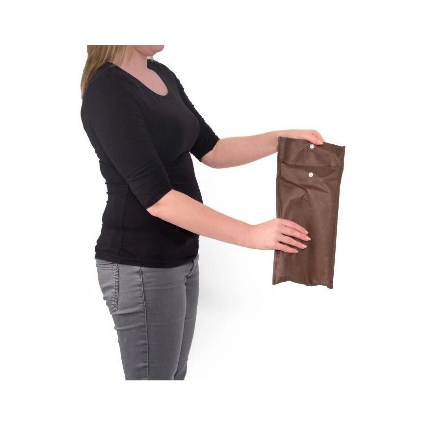 Vitility - 92 cm Folding Walking Stick, Brown