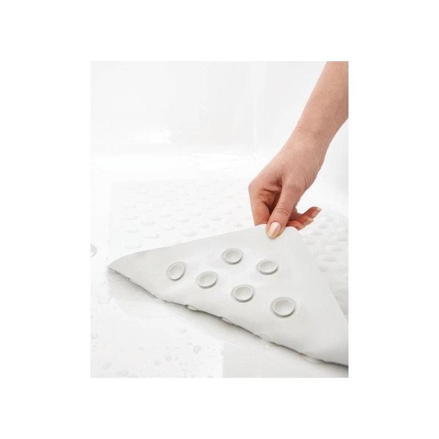 Vitility - Non-slip shower mat 40x70 cm white