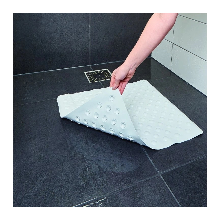 Vitility - Non-slip shower mat 54 x 54 cm, white
