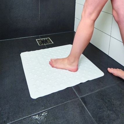 Vitility - Non-slip shower mat 54 x 54 cm, white