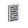 Vitility - Weekly Pill Organizer, White/Black