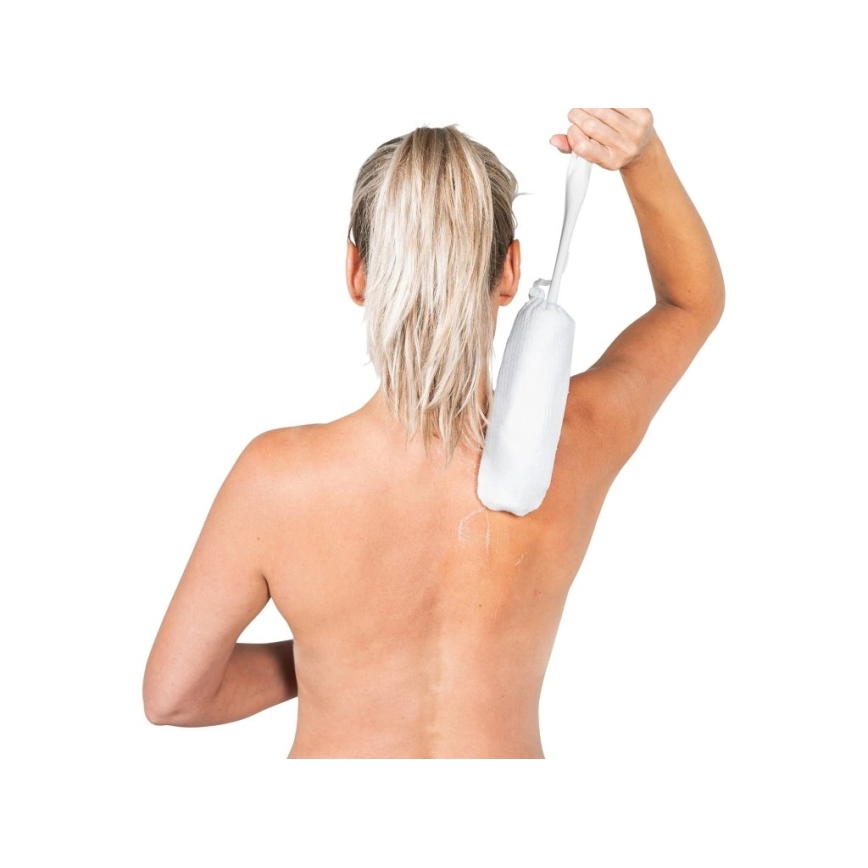 Vitility - White cleaning sponge with handle