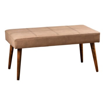 VITO Ottoman 46x92 cm Brown