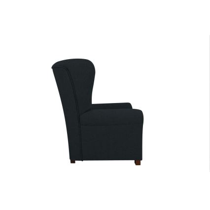 VIVA Wingback Armchair Black