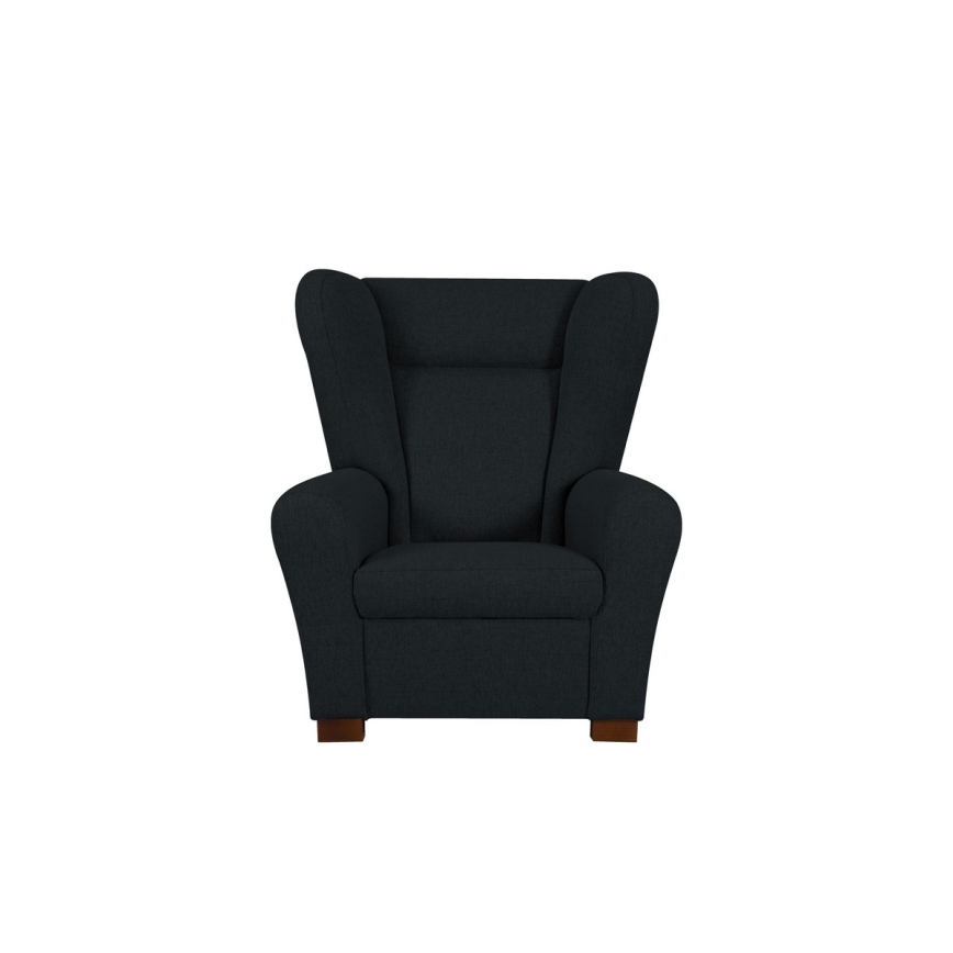 VIVA Wingback Armchair Black