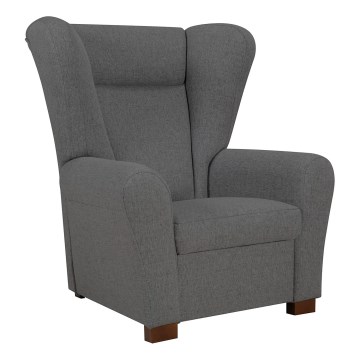 VIVA Wingback Armchair - Dark Grey