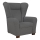 VIVA Wingback Armchair - Dark Grey