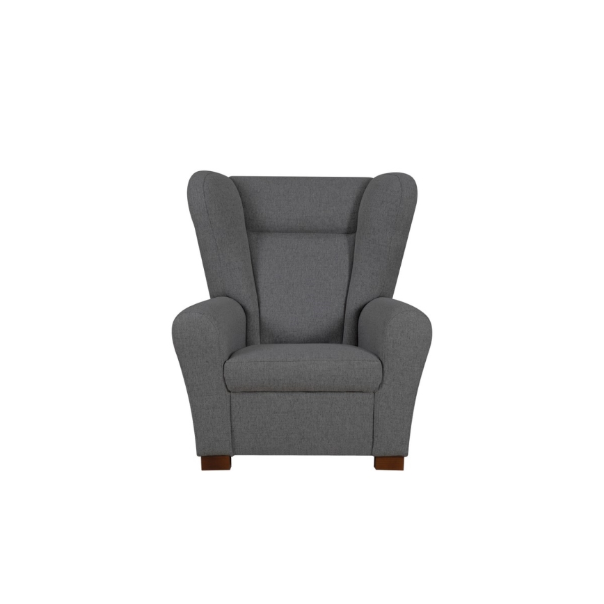 VIVA Wingback Armchair - Dark Grey