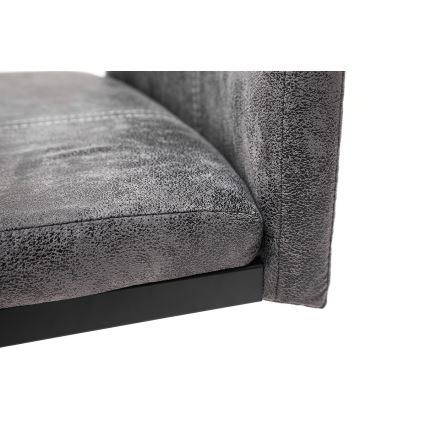 VIVIEN Dining Chairs - Set of 4, Anthracite