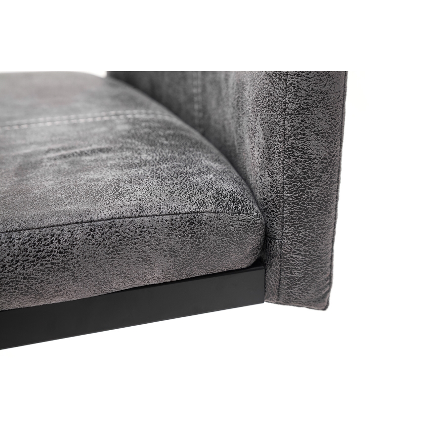 VIVIEN Dining Chairs - Set of 4, Anthracite