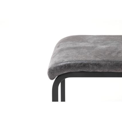 VIVIEN Dining Chairs - Set of 4, Anthracite